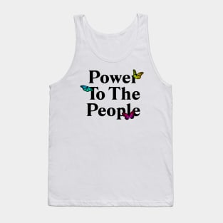 Power To The People - Protest Tank Top